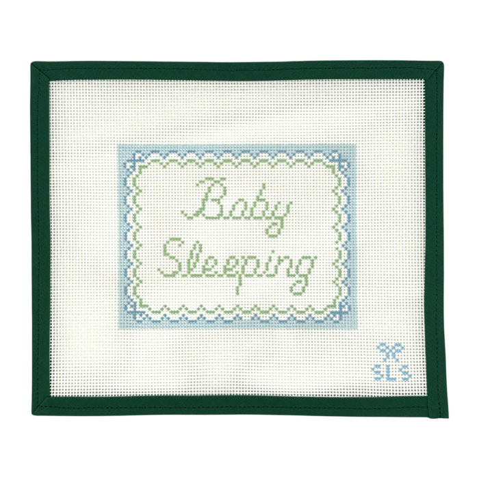 Baby Sleeping Blue