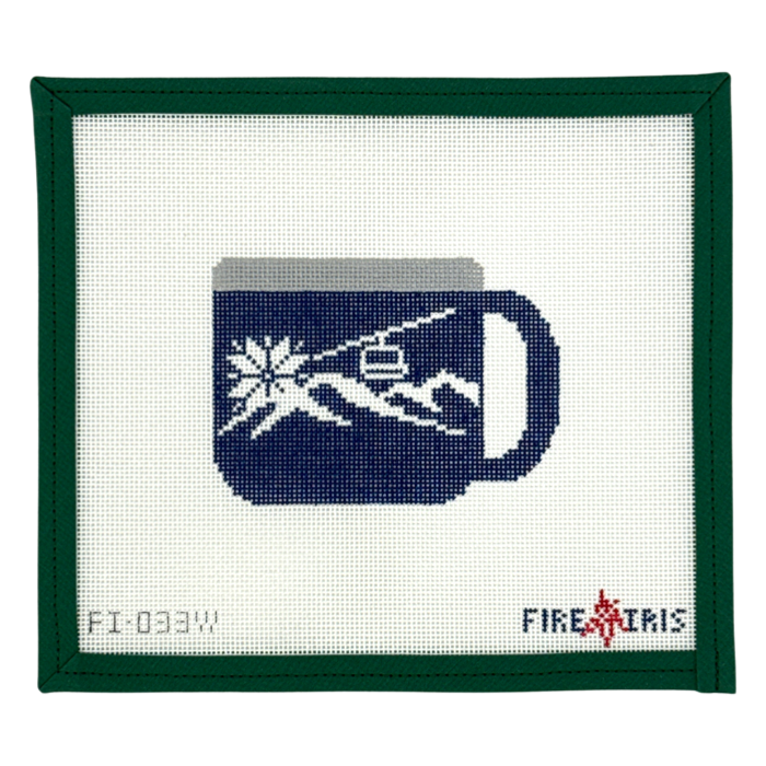 Camping Mugs Ski (Blue)