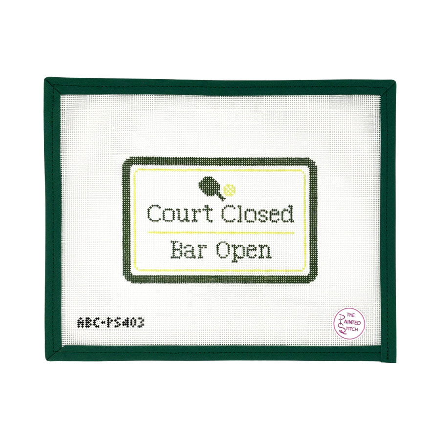 Court Closed, Bar Open - Pickleball