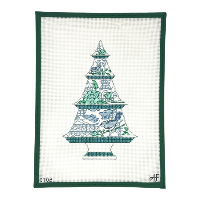 Green & Blue Bird Tree