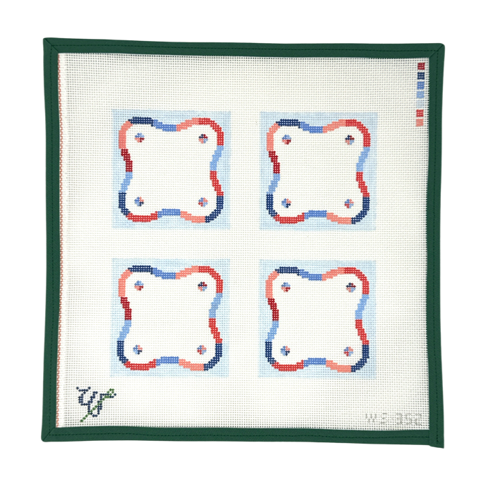 Nantucket Squiggle Coasters