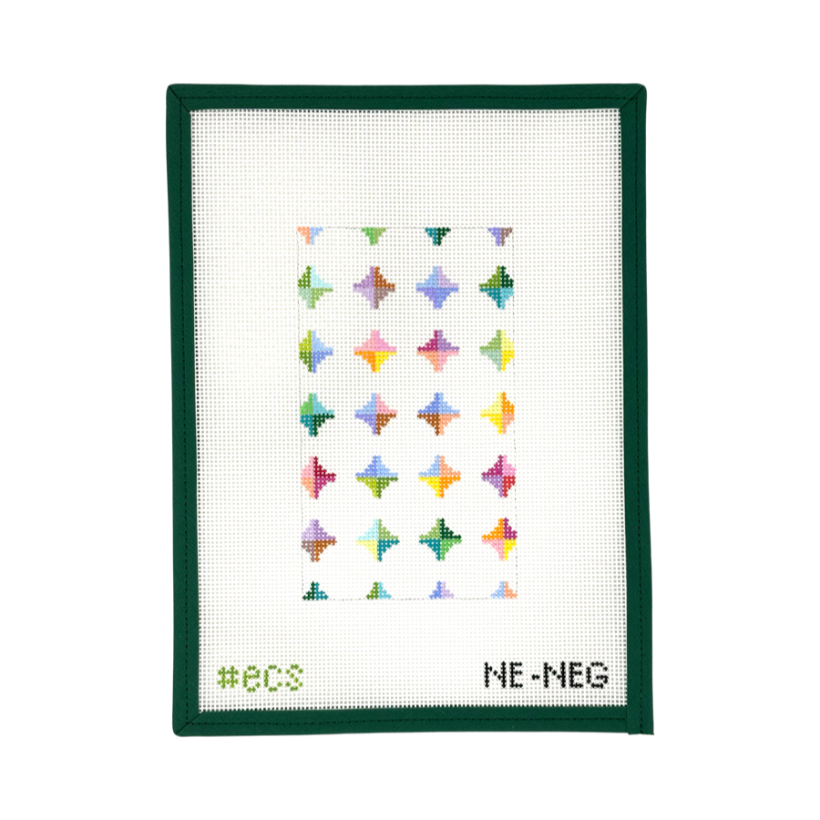 Negative Circle Eyeglass Case