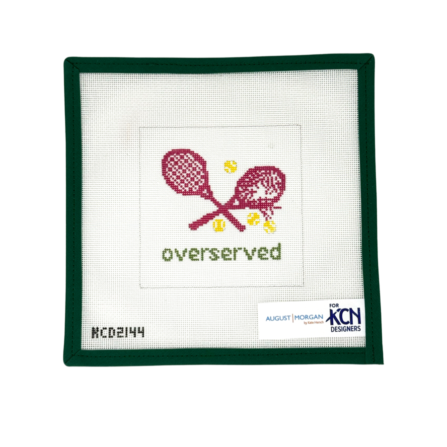 Overserved Pink Canvas