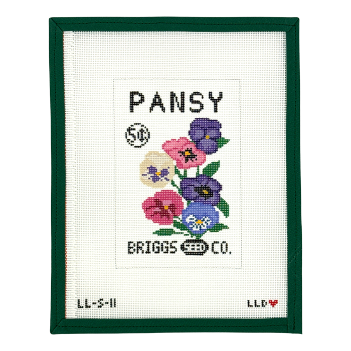Pansy Seed Packet