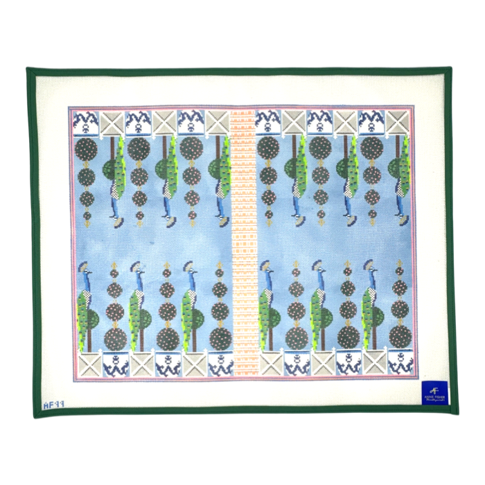 Peacock Backgammon Board
