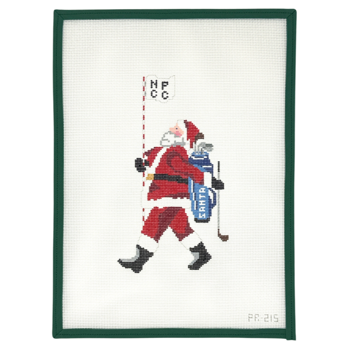 Santa Golfer