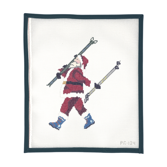Santa Skier