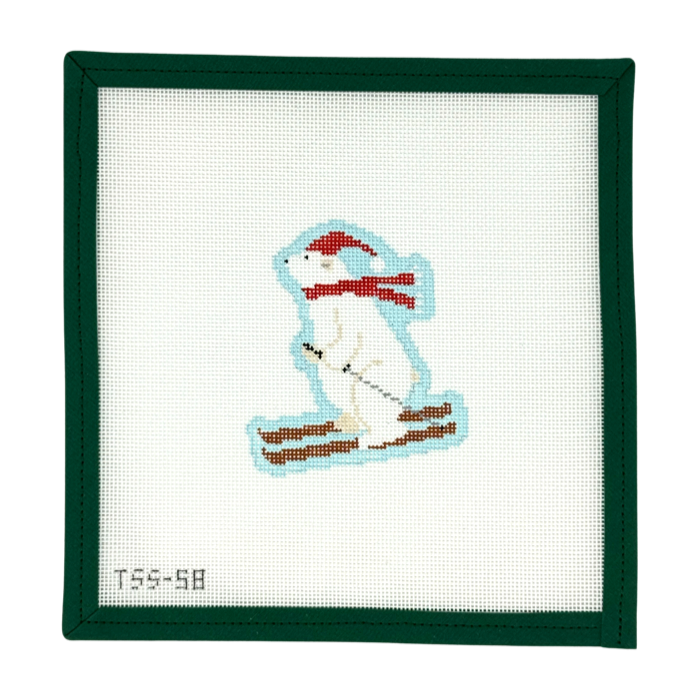 Skiing Polar Bear