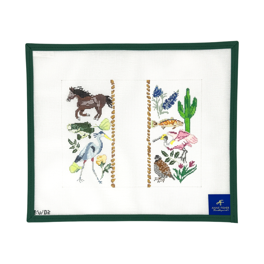 Texas Wildlife Eyeglass/Clutch