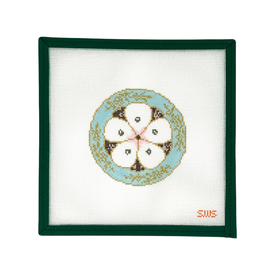 Turquoise Oyster Plate - 18M