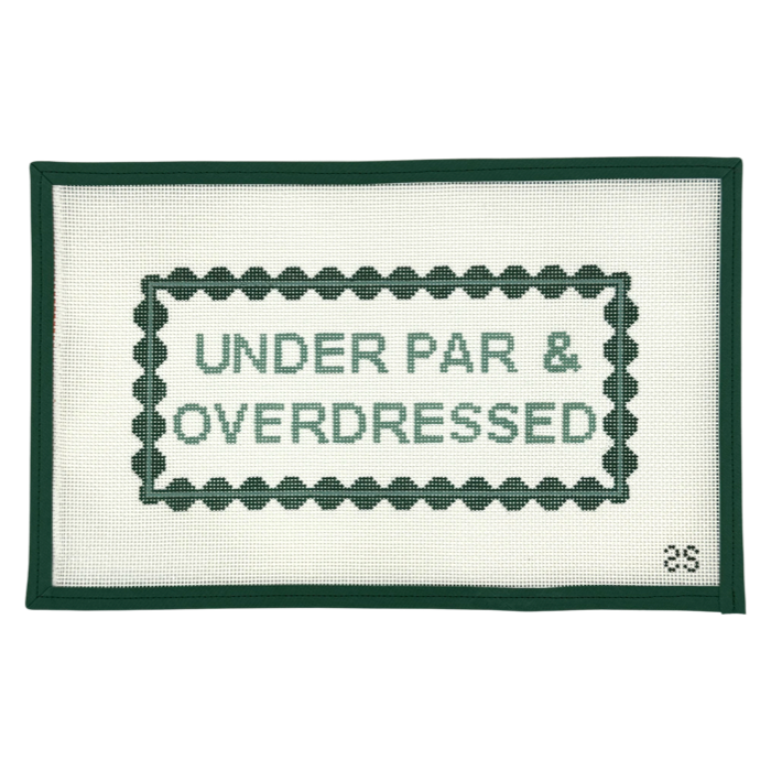 Under Par and Overdressed