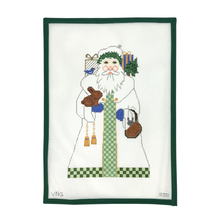 White Santa 12"