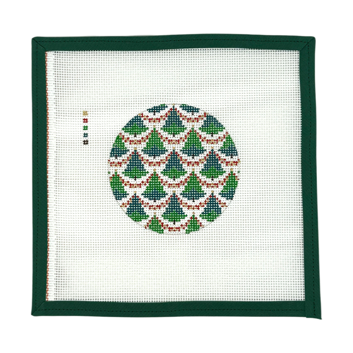 Bargello Christmas Tree Ornament