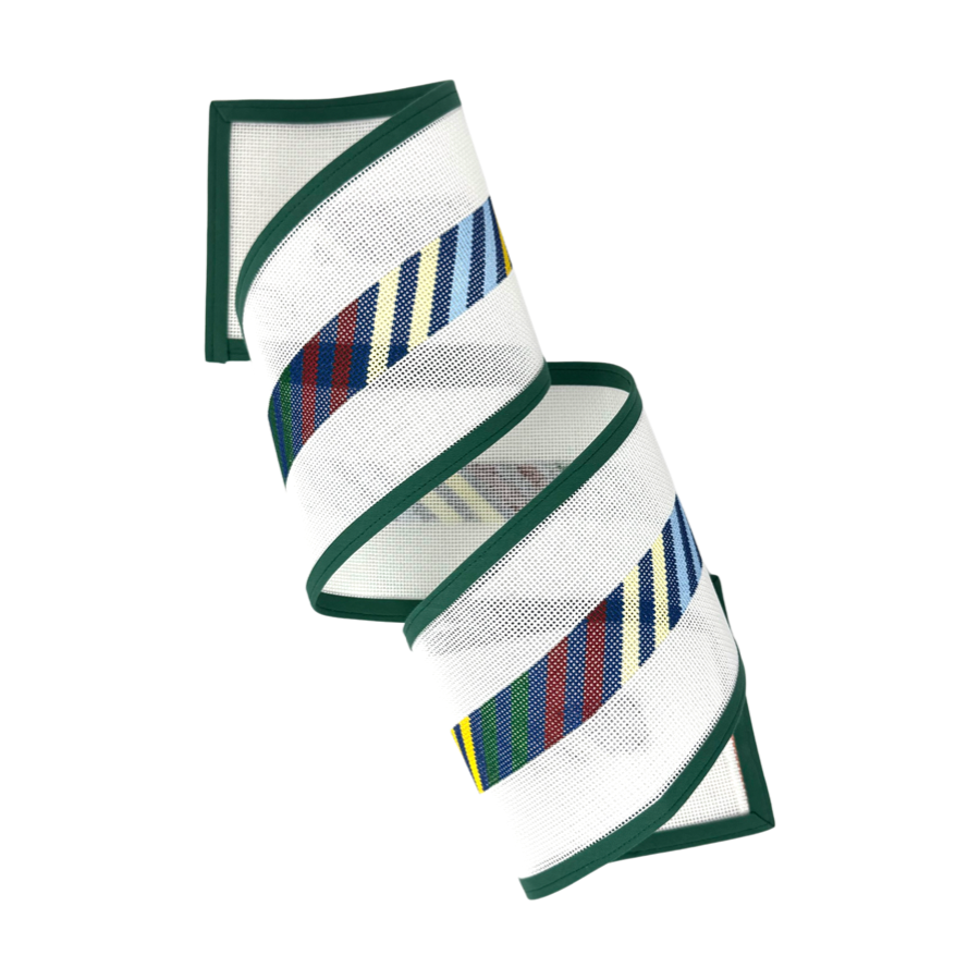 Bow Tie Striped Belt