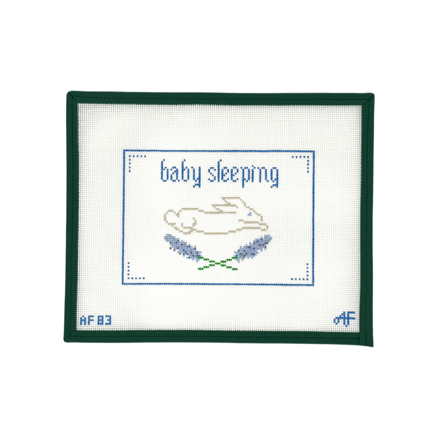 Baby Sleeping, Blue