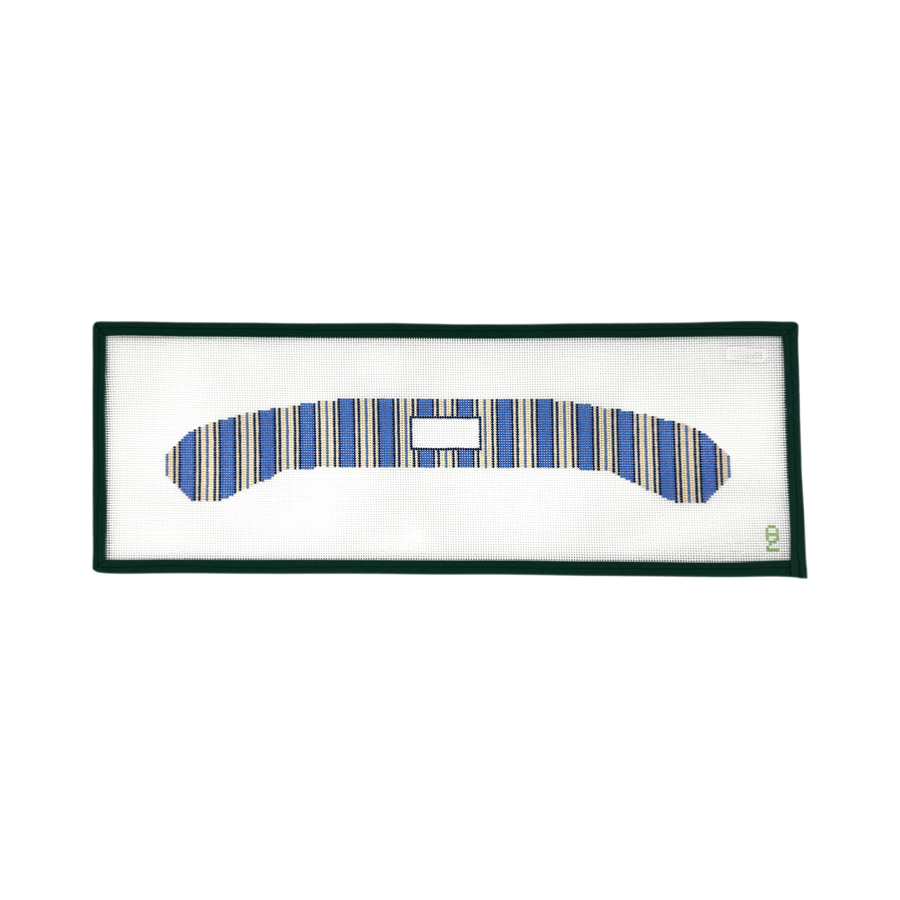 Blue Ticking Stripe Hanger