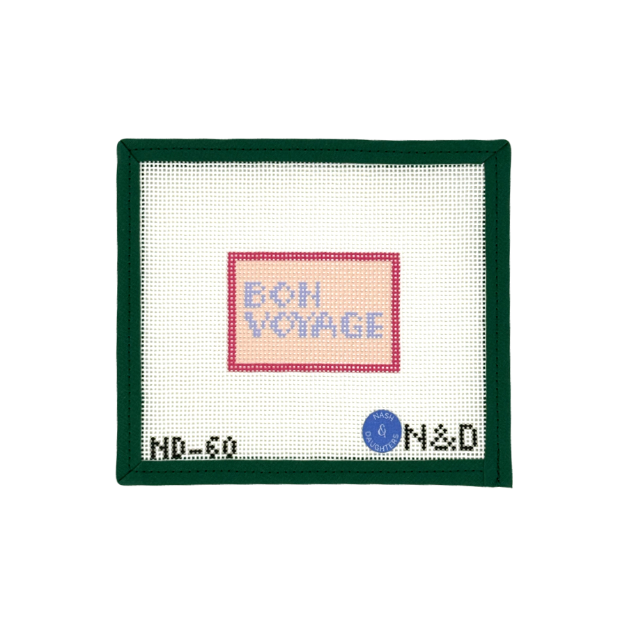 Bon Voyage Luggage Tag