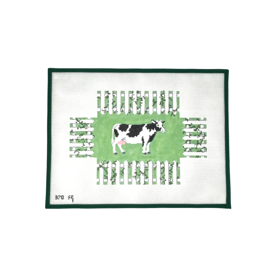 Cow In A Fence - Brick Cover