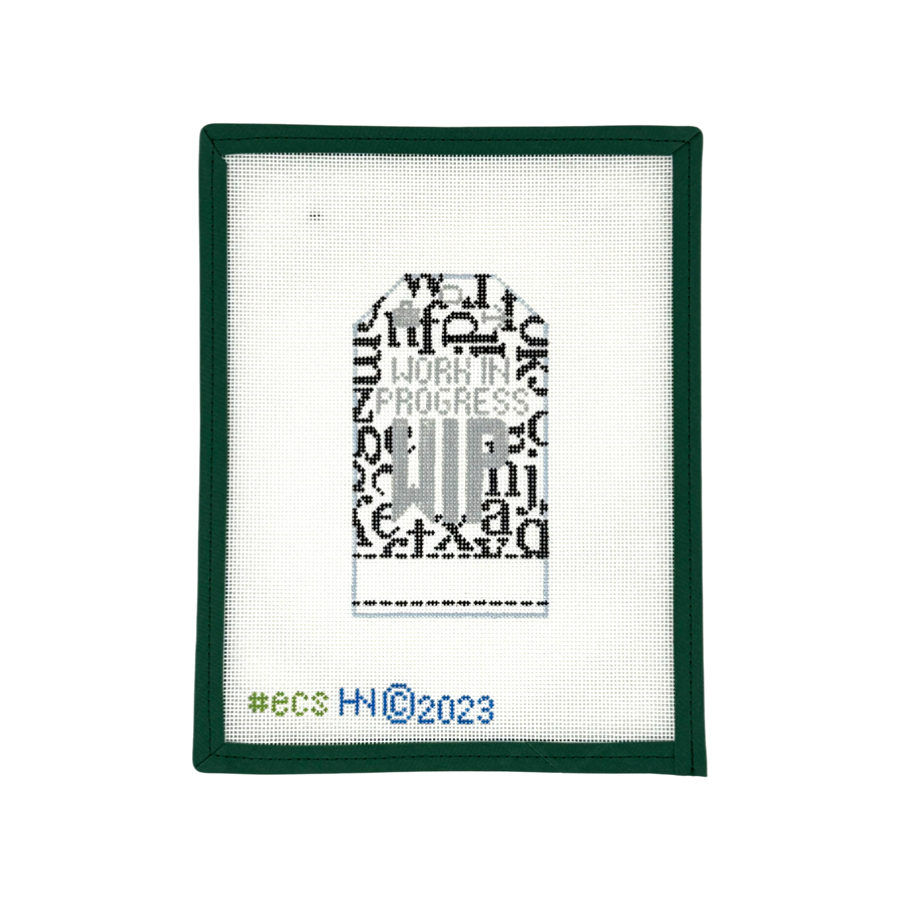 Work In Progress ECS Collab Retro Travel Tag - Printed