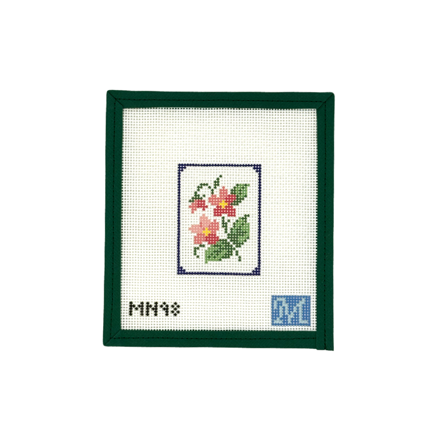 Flower Mahjong Tile