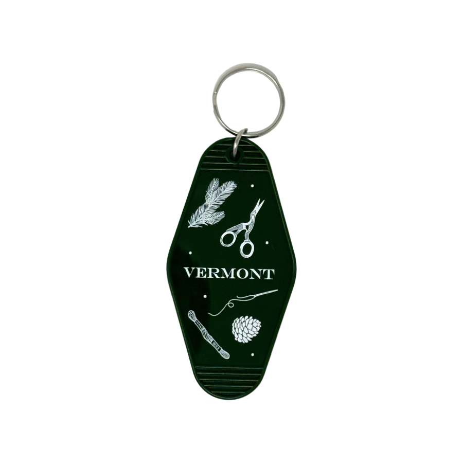 The Pine Needle Hotel Key Chain