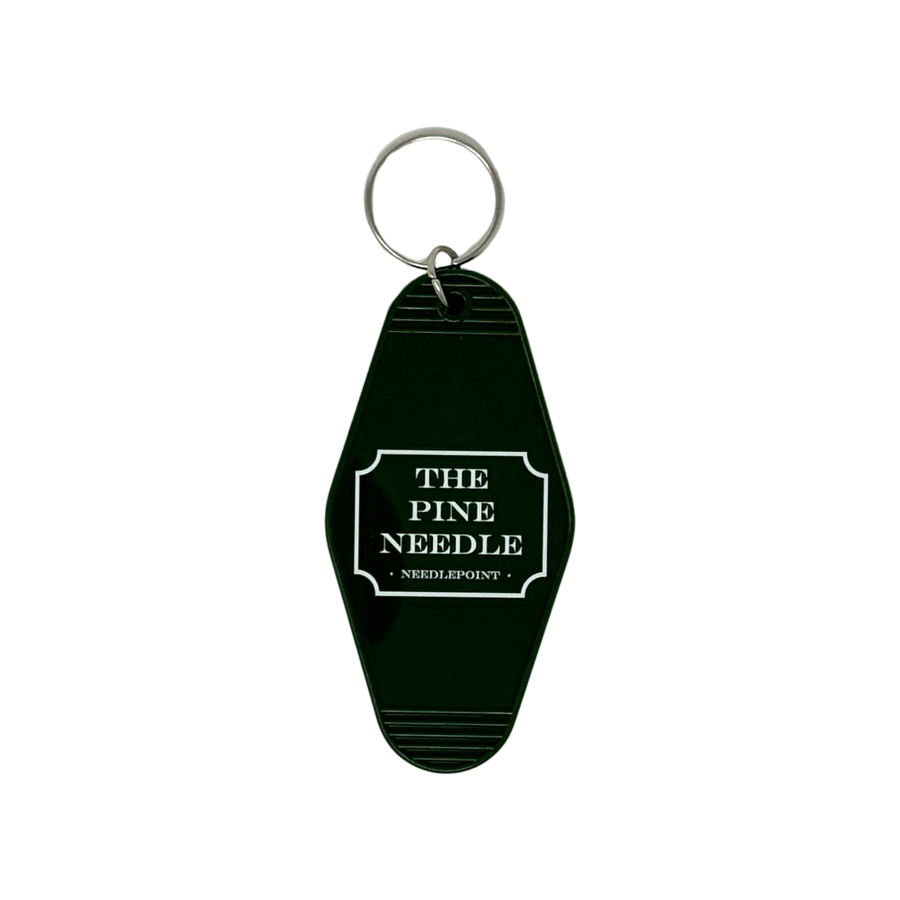 The Pine Needle Hotel Key Chain