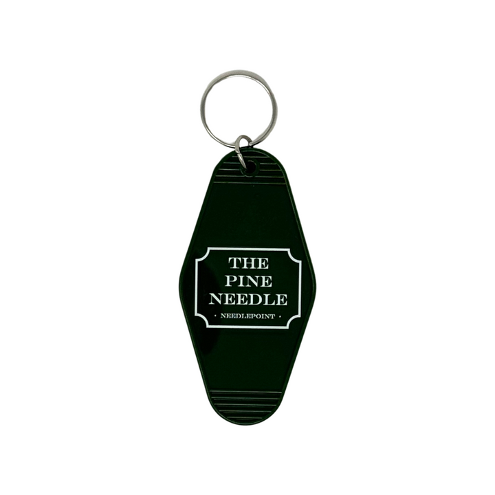 The Pine Needle Hotel Key Chain