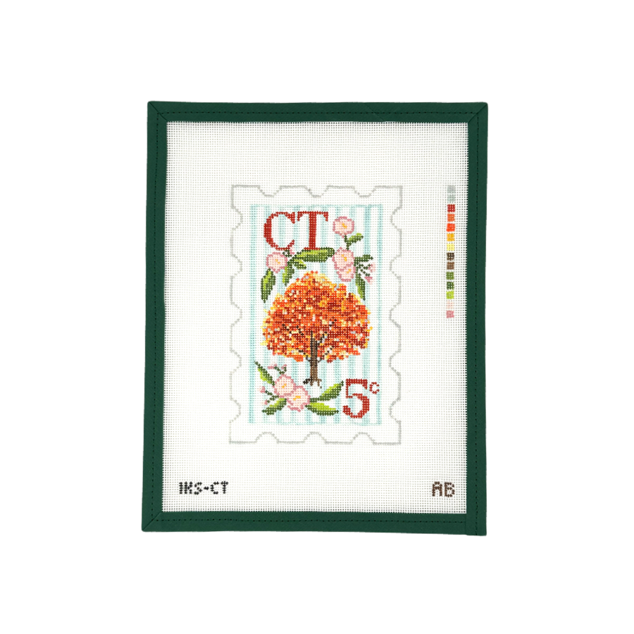 Connecticut Stamp - Initial K