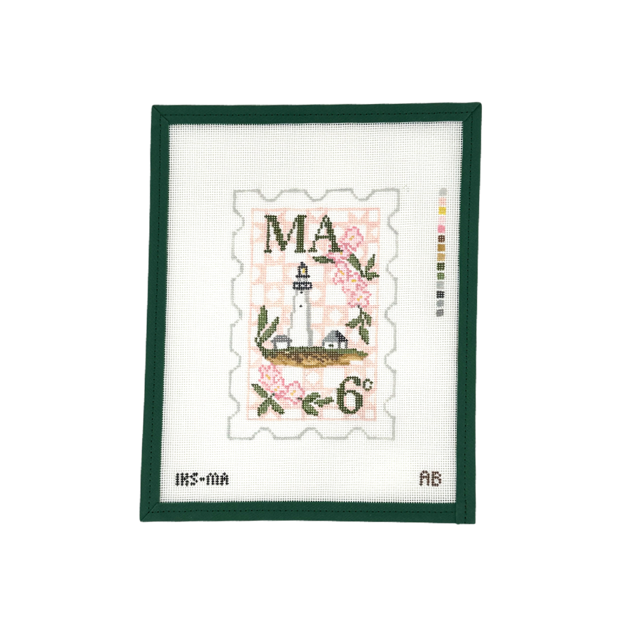 Massachusetts Stamp - Initial K