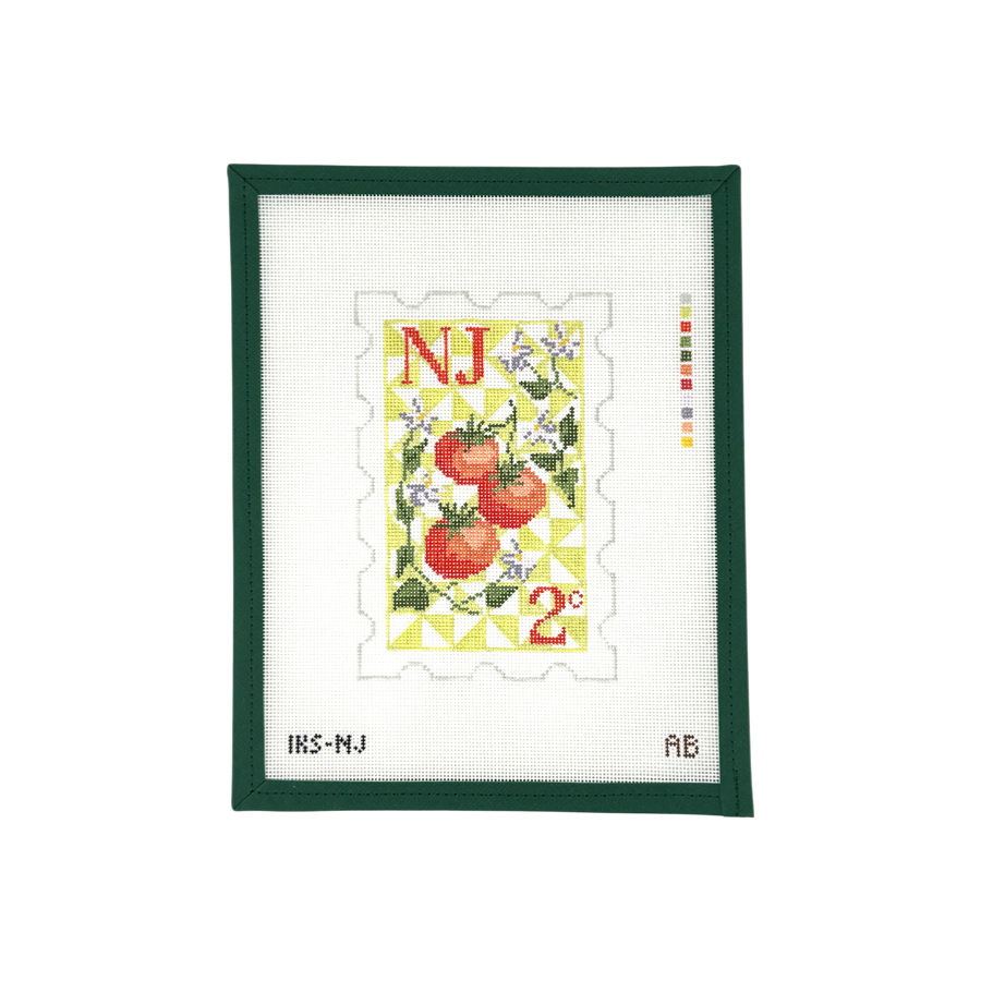 New Jersey Stamp - Initial K