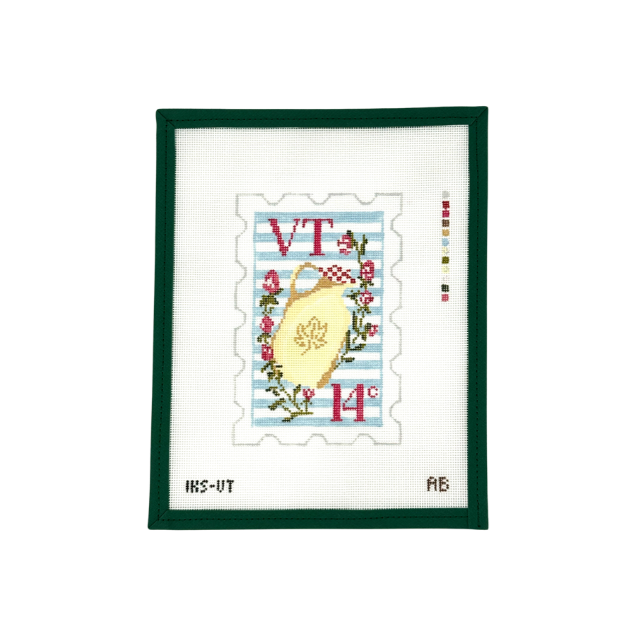 Vermont Stamp - Initial K