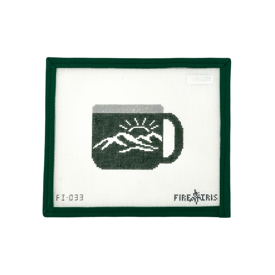 Camping Mug - Mountain (Green)