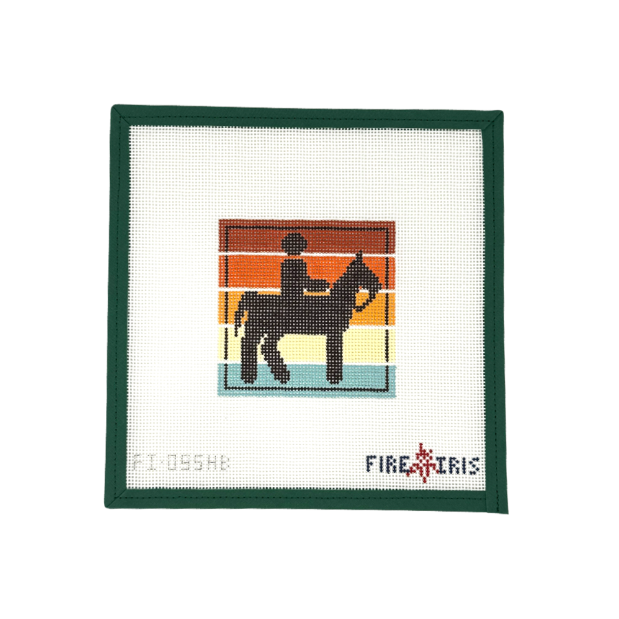 Multi Color Recreation Sign - Horseback Rider