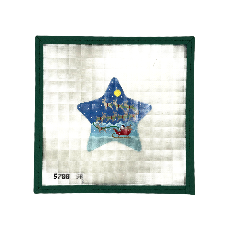 Star, Sleigh and 8 Reindeer