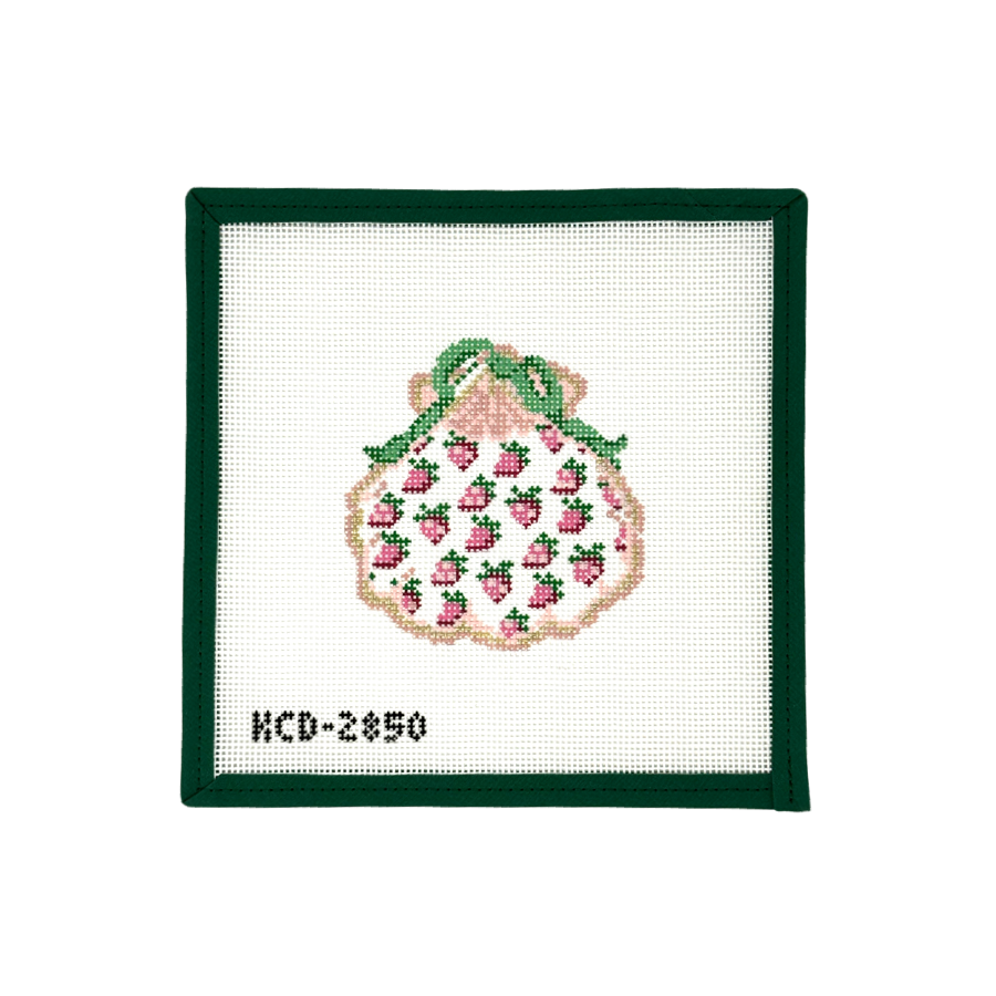 Strawberry Gilded Scallop