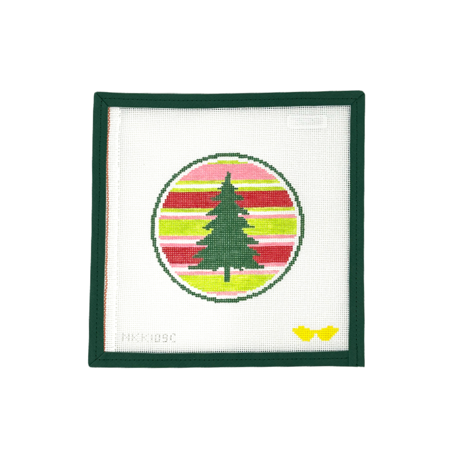 Stripes Tree Round