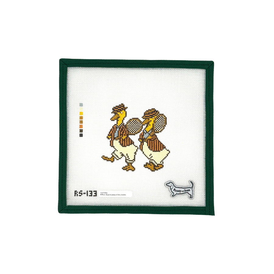 Tennis Ducks Small (Cecil Aldin)