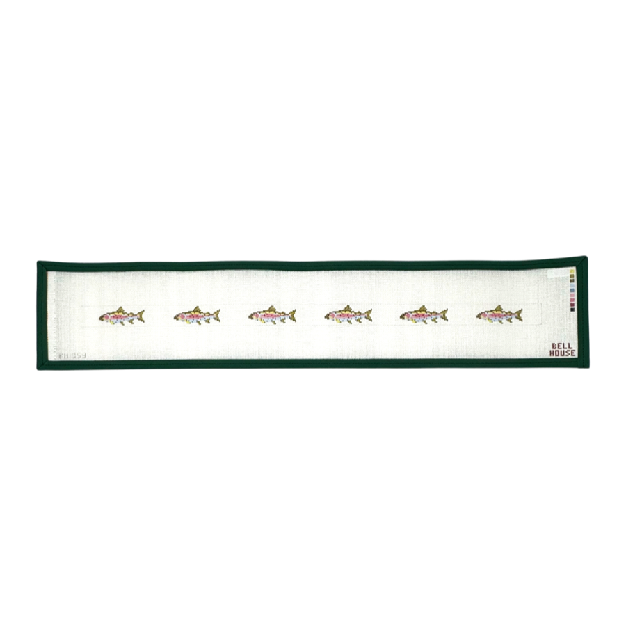 Rainbow Trout Dog Collar Large