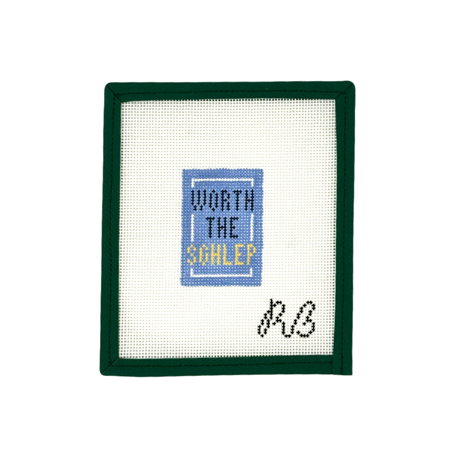 Worth The Schlep Insert, Blue