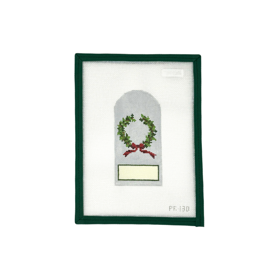 Holly Wreath Place Card